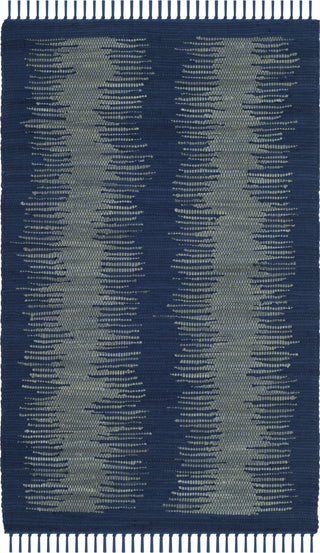 Safavieh Montauk MTK718 Navy Area Rug 3' X 5'