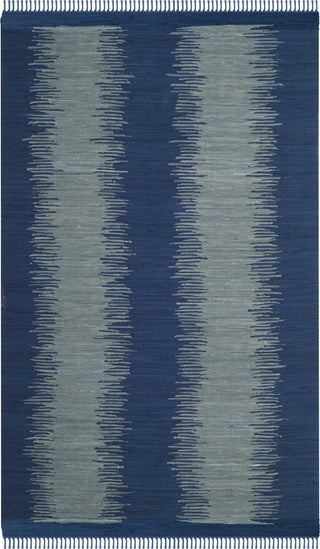 Safavieh Montauk MTK718 Navy Area Rug 5' X 8'