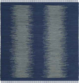 Safavieh Montauk MTK718 Navy Area Rug 6' Square