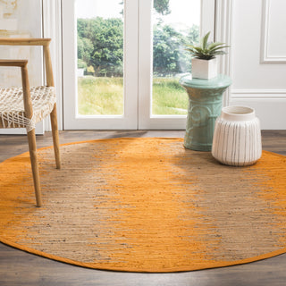 Safavieh Montauk MTK718 Orange Area Rug Room Scene