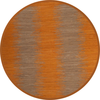 Safavieh Montauk MTK718 Orange Area Rug 6' Round