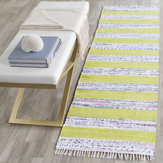 Safavieh Montauk MTK720 Ivory/Light Green Area Rug Room Scene Feature