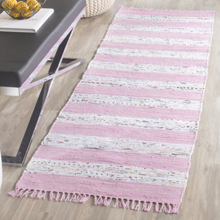 Safavieh Montauk MTK720 Ivory/Light Pink Area Rug Room Scene Feature