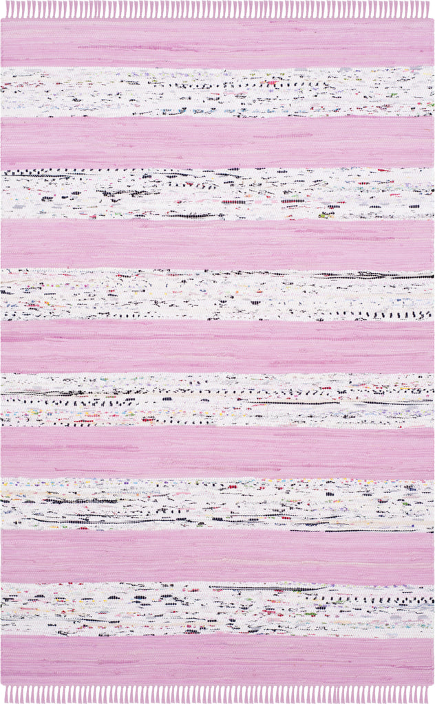 Safavieh Montauk MTK720 Ivory/Light Pink Area Rug 4' X 6'