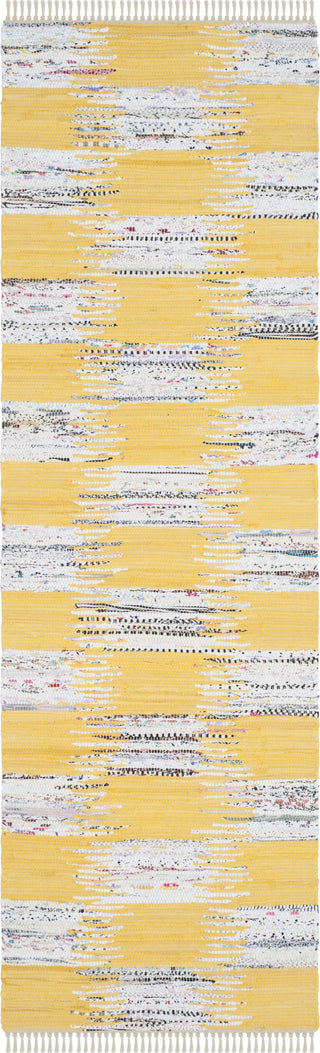 Safavieh Montauk MTK721 Yellow/Multi Area Rug 2' 3'' X 7'