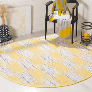 Safavieh Montauk MTK721 Yellow/Multi Area Rug Room Scene