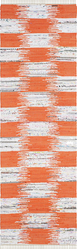 Safavieh Montauk MTK721 Orange/Multi Area Rug 2' 3'' X 7'