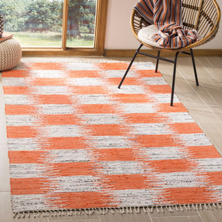 Safavieh Montauk MTK721 Orange/Multi Area Rug Room Scene