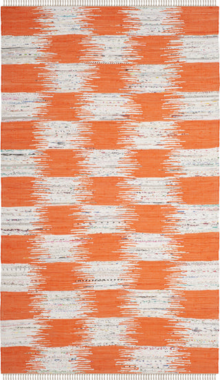 Safavieh Montauk MTK721 Orange/Multi Area Rug 5' X 8'