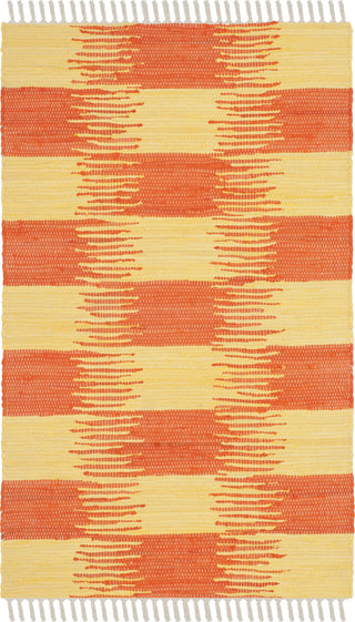 Safavieh Montauk MTK721 Yellow/Orange Area Rug main image