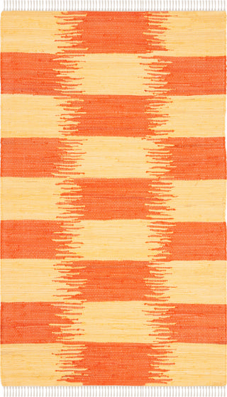 Safavieh Montauk MTK721 Yellow/Orange Area Rug 3' X 5'