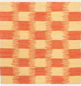 Safavieh Montauk MTK721 Yellow/Orange Area Rug 6' Square