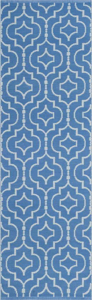 Safavieh Montauk MTK722 Blue/Ivory Area Rug 2' 3'' X 7'