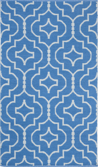 Safavieh Montauk MTK722 Blue/Ivory Area Rug 3' X 5'