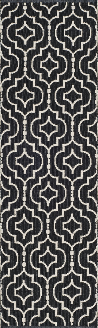 Safavieh Montauk MTK722 Black/Ivory Area Rug 2' 3'' X 7'