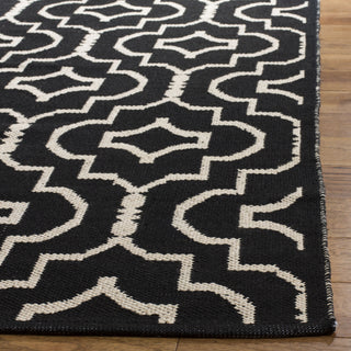 Safavieh Montauk MTK722 Black/Ivory Area Rug Detail