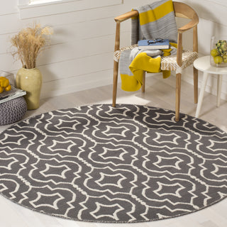 Safavieh Montauk MTK722 Dark Grey/Ivory Area Rug Room Scene