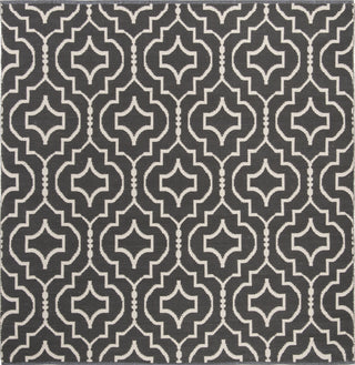 Safavieh Montauk MTK722 Dark Grey/Ivory Area Rug Square