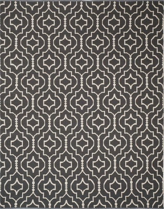 Safavieh Montauk MTK722 Dark Grey/Ivory Area Rug 8' X 10'