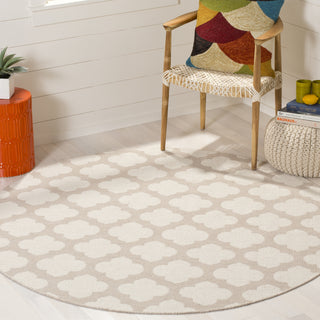 Safavieh Montauk MTK723 Grey/Ivory Area Rug Room Scene