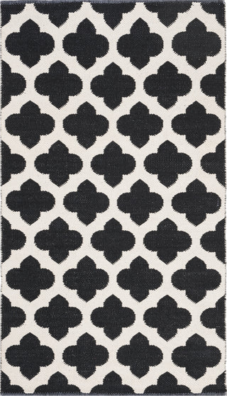 Safavieh Montauk MTK723 Black/Ivory Area Rug 3' X 5'