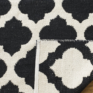 Safavieh Montauk MTK723 Black/Ivory Area Rug Backing