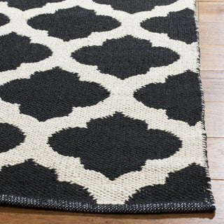 Safavieh Montauk MTK723 Black/Ivory Area Rug Detail