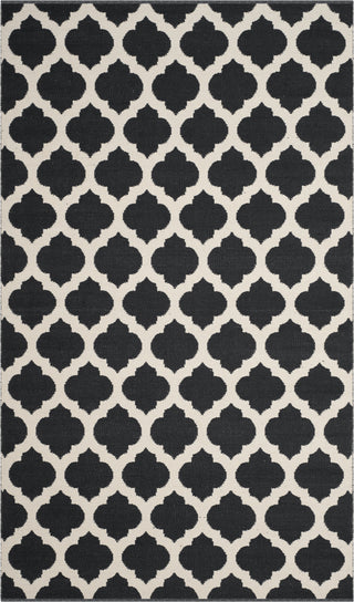 Safavieh Montauk MTK723 Black/Ivory Area Rug 5' X 8'