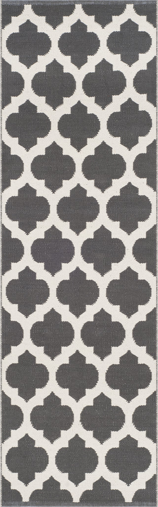 Safavieh Montauk MTK723 Dark Grey/Ivory Area Rug 2' 3'' X 7'