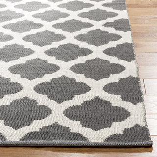 Safavieh Montauk MTK723 Dark Grey/Ivory Area Rug Detail