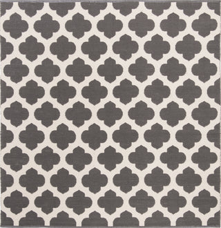 Safavieh Montauk MTK723 Dark Grey/Ivory Area Rug 6' Square