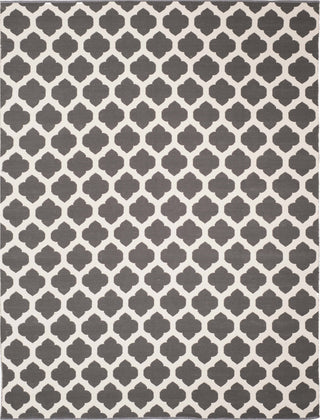 Safavieh Montauk MTK723 Dark Grey/Ivory Area Rug 8' X 10'