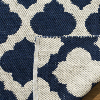 Safavieh Montauk MTK723 Navy/Ivory Area Rug Backing