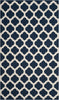 Safavieh Montauk MTK723 Navy/Ivory Area Rug 5' X 8'