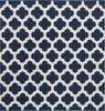 Safavieh Montauk MTK723 Navy/Ivory Area Rug 6' Square