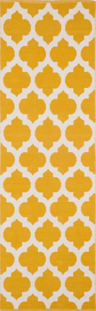 Safavieh Montauk MTK723 Yellow/Ivory Area Rug Runner