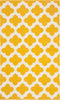 Safavieh Montauk MTK723 Yellow/Ivory Area Rug 3' X 5'
