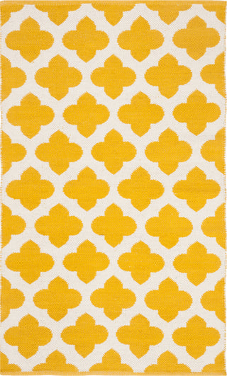 Safavieh Montauk MTK723 Yellow/Ivory Area Rug 3' X 5'