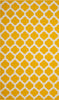 Safavieh Montauk MTK723 Yellow/Ivory Area Rug 5' X 8'
