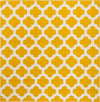 Safavieh Montauk MTK723 Yellow/Ivory Area Rug 6' Square