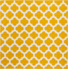 Safavieh Montauk MTK723 Yellow/Ivory Area Rug Square