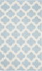 Safavieh Montauk MTK723 Light Blue/Ivory Area Rug 3' X 5'