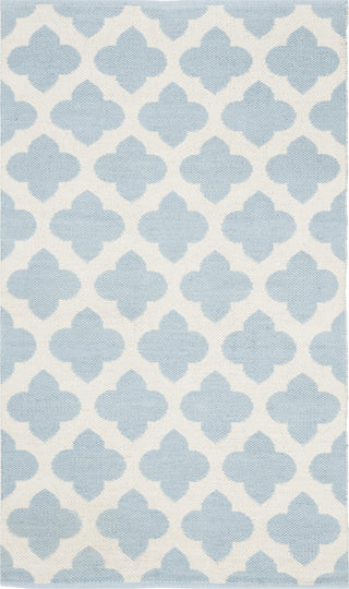 Safavieh Montauk MTK723 Light Blue/Ivory Area Rug 3' X 5'