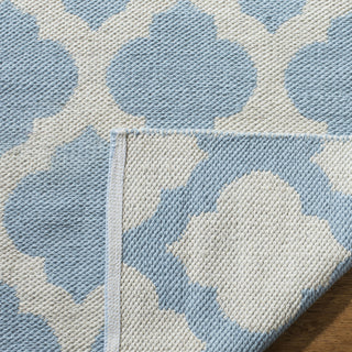 Safavieh Montauk MTK723 Light Blue/Ivory Area Rug Backing