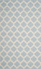 Safavieh Montauk MTK723 Light Blue/Ivory Area Rug 5' X 8'