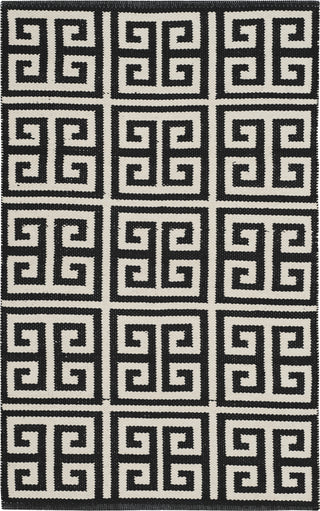 Safavieh Montauk MTK724 Black/Ivory Area Rug main image