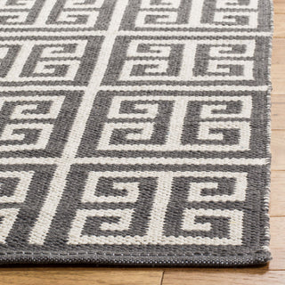 Safavieh Montauk MTK724 Dark Grey/Ivory Area Rug Detail