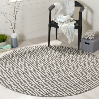 Safavieh Montauk MTK724 Dark Grey/Ivory Area Rug Room Scene