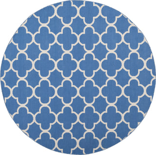 Safavieh Montauk MTK725 Blue/Ivory Area Rug 6' Round