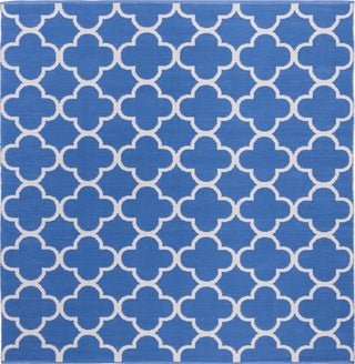 Safavieh Montauk MTK725 Blue/Ivory Area Rug 6' Square